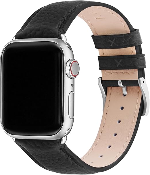 Pulseira de couro sintetico 38/40mm Preto - Multi4you®