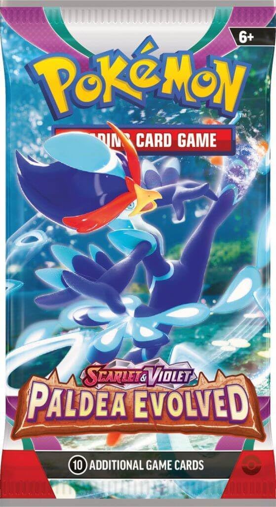 Pokémon TCG - Booster Scarlet & Violet: Paldea Evolved 02 | Envio Aleatório