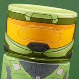 Caneca de cerâmica com capa de borracha, 400 ml