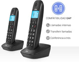 Telefone Fixo SPC Air Pro Duo 7302N Pack DUO Preto