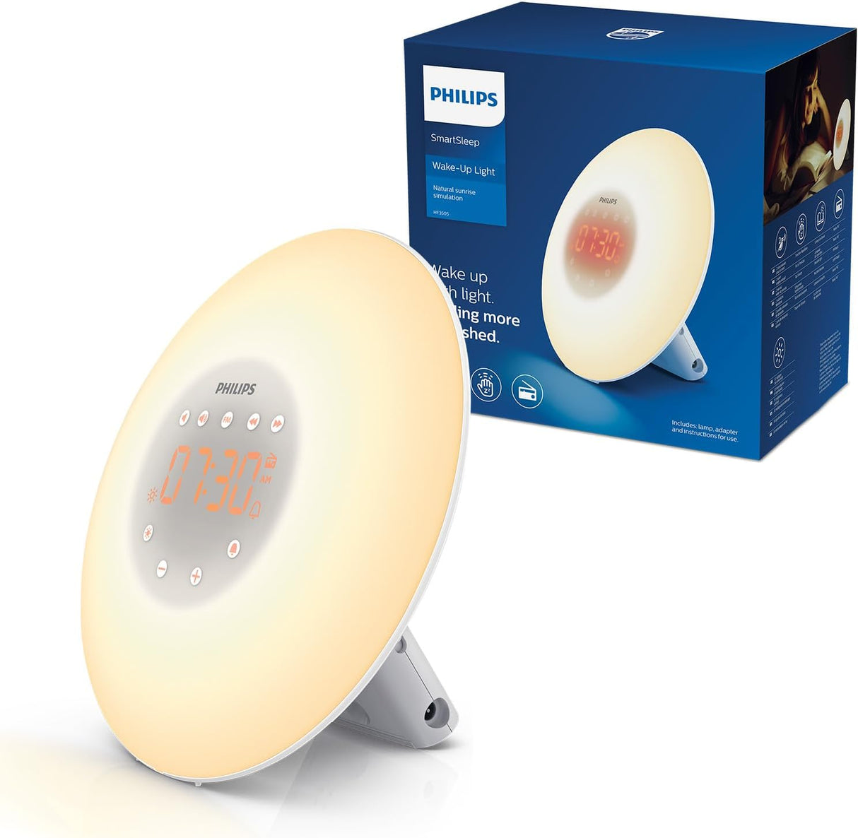 PHILIPS Despertador Wake-Up Light HF3505/01