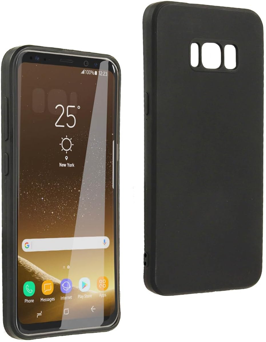 Capa Silicone Preto Galaxy S8 Plus - Multi4you®