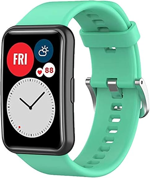 Pulseira Silicone para Huawei Watch fit Verde - Multi4you®