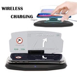 HUD Carregador Wireless Veicular com Refletor GPS (SEGUNDA-MÃO /GRADE A)