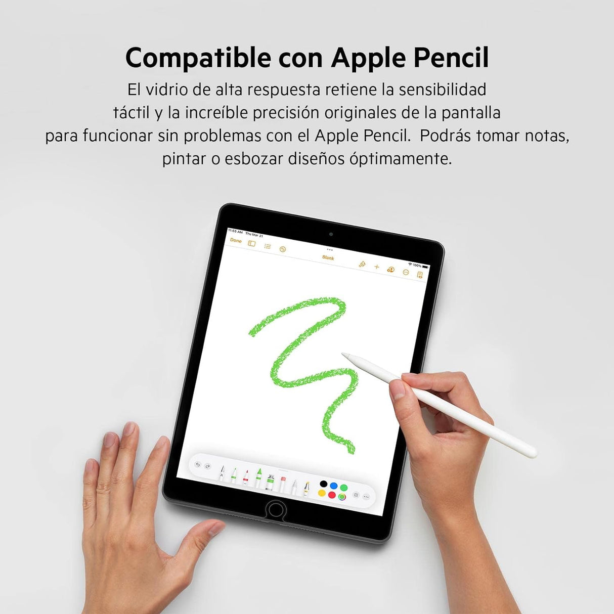 Película Ecrã Vidro Temperado Belkin para Apple iPad Pro 10.5''