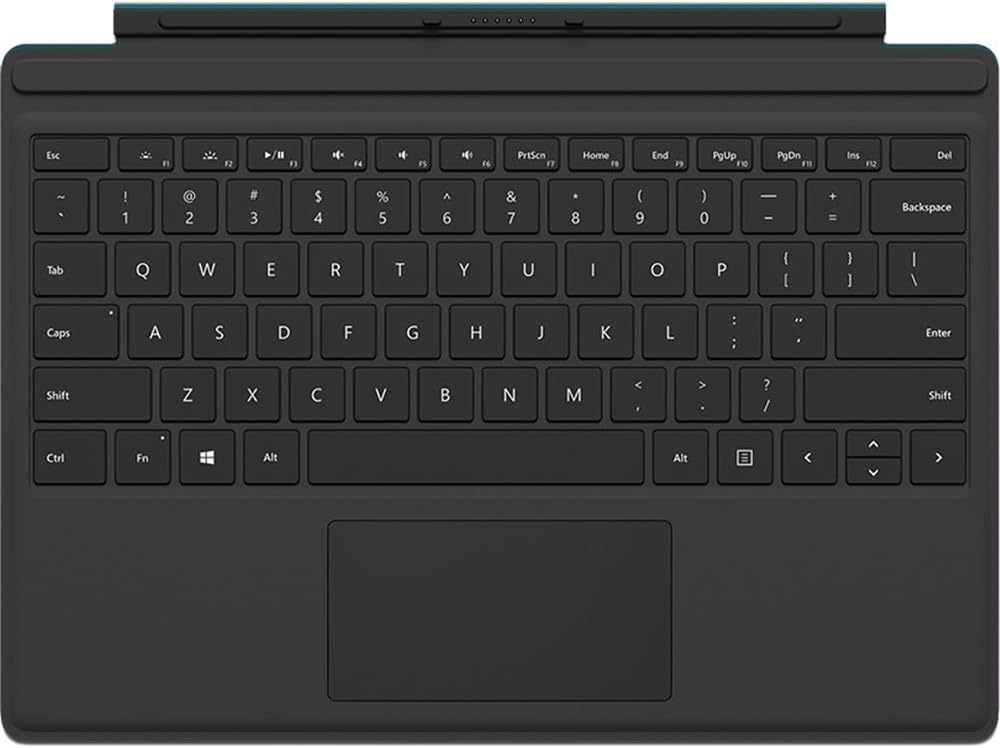 Microsoft Surface Pro 4 Type Cover LUX – Preto (R9Q-00040) (SEGUNDA-MÃO/ GRADE A)