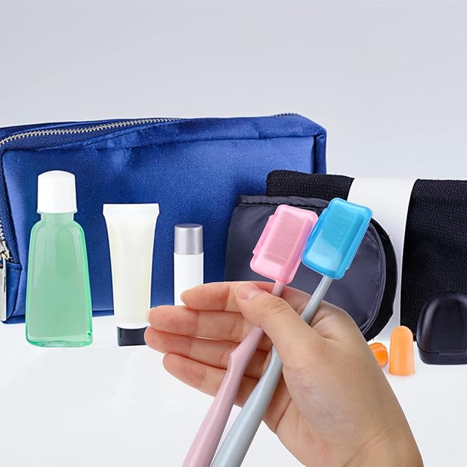 Capas Portáteis para Escova de Dentes Proteção para Viagem 5 pcs  - Multi4you