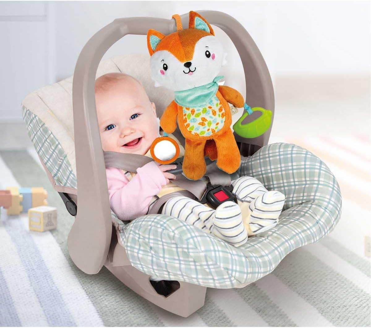 Peluche Baby Raposa Feliz - Clementoni