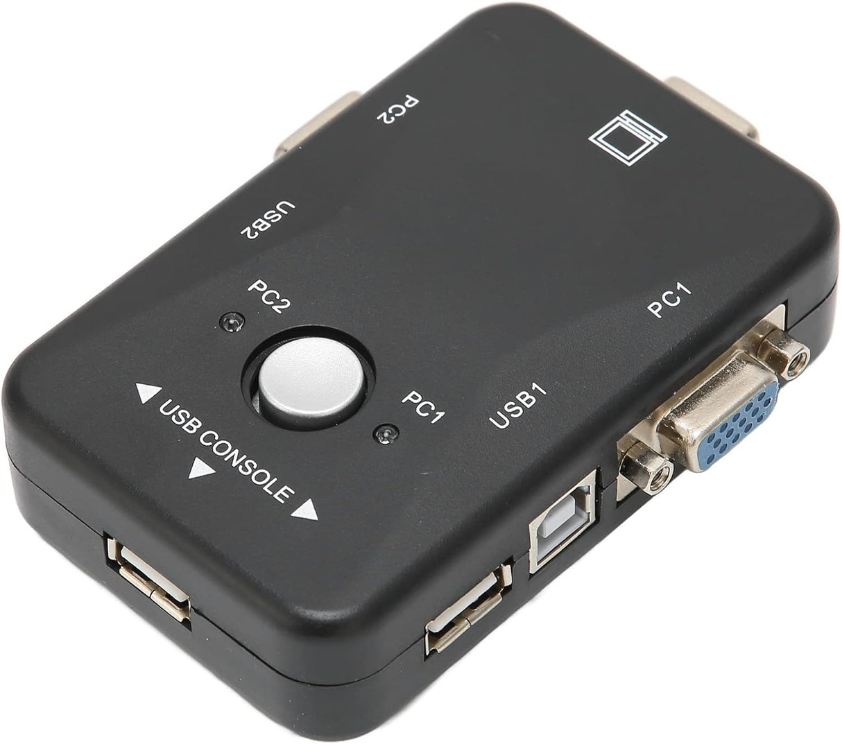 Interruptor KVM com Divisor de Vídeo Ultra HD 1920×1440 USB 2.0 / VGA - Multi4you