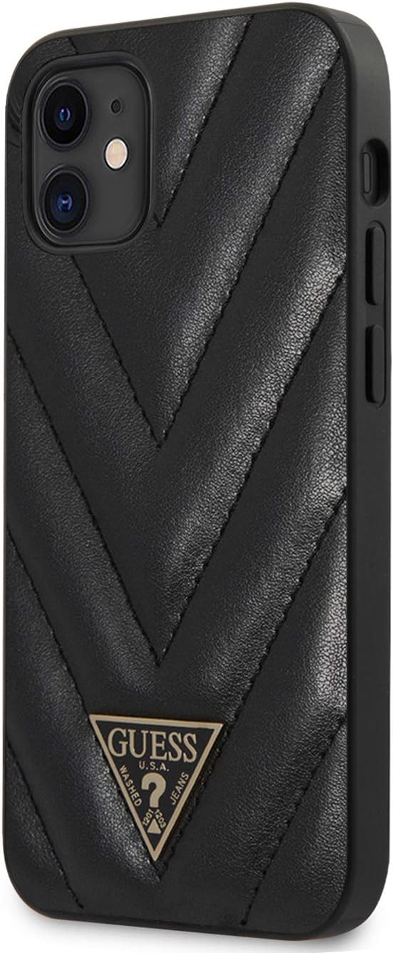 Capa Original Tecido Guess Iphone 12 Mini Preto