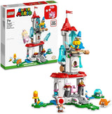 LEGO Super Mario 71407 Set de Expansão Torre Congelada e Fato de Peach Gata
