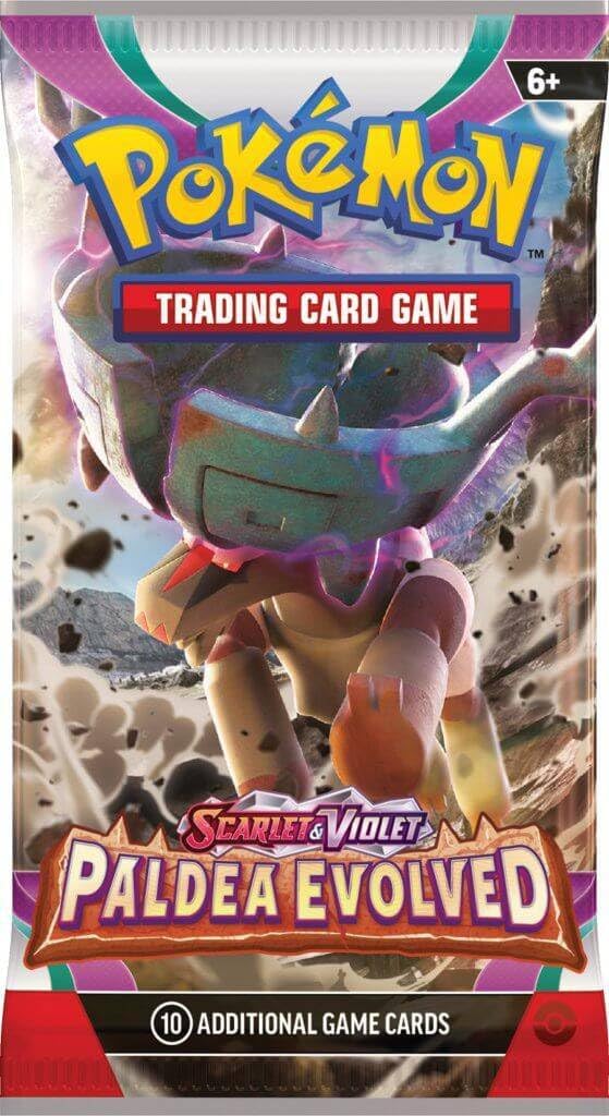 Pokémon TCG - Booster Scarlet & Violet: Paldea Evolved 02 | Envio Aleatório