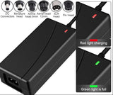 Carregador Universal 42V 2A para Trotinete / Hoverboard / Scooter Elétrica (6 Conectores) - Multi4you®