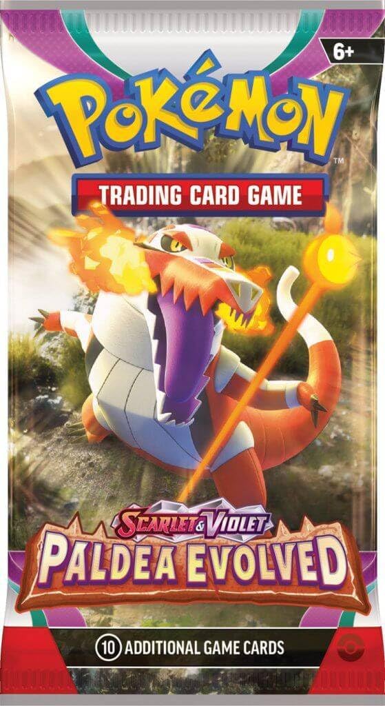 Pokémon TCG - Booster Scarlet & Violet: Paldea Evolved 02 | Envio Aleatório