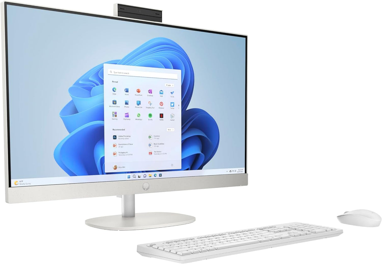 HP All in One Full HD 27" AMD Ryzen 5 7520U  16GB RAM - 512 SSD (GRADE A)