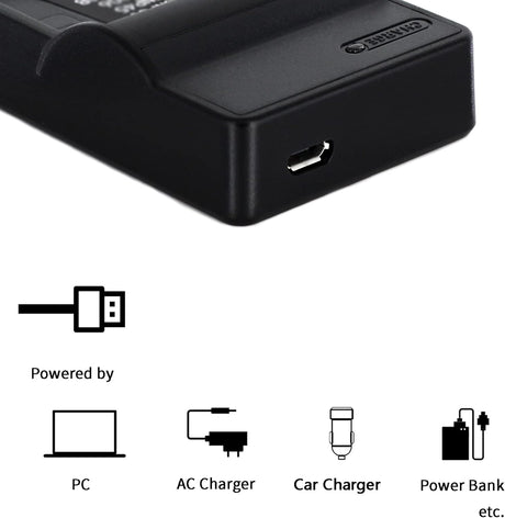 Carregador Compatível para Sony NP-FH50