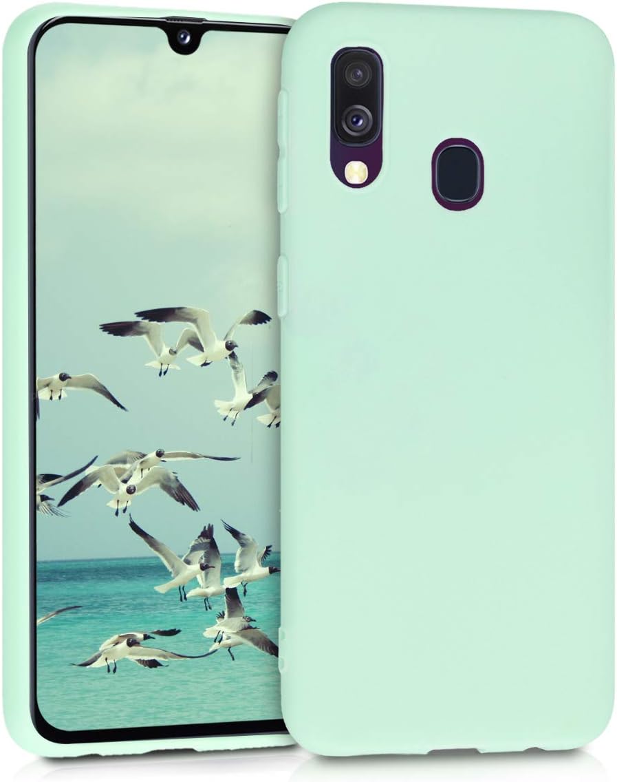 Capa TPU Silicone Verde para Samsung Galaxy A40 - Multi4you®