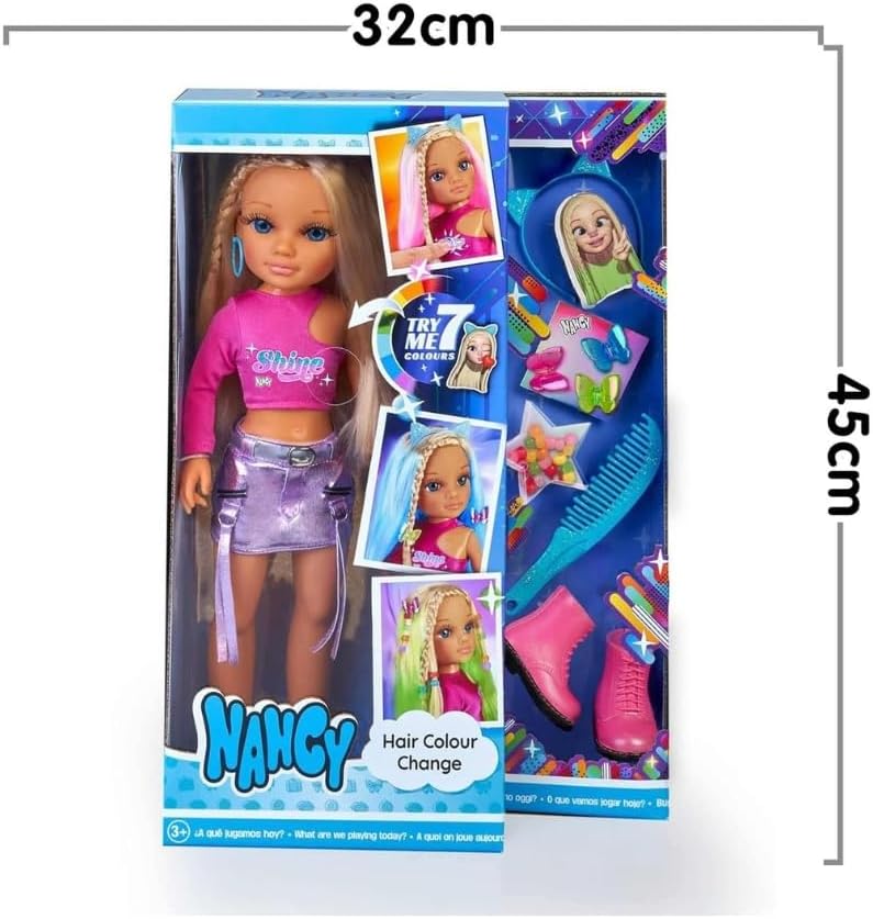 Nancy Muda a Cor de Cabelo