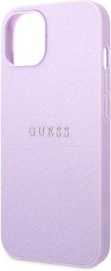 Capa Traseira Guess Hard para iPhone 14 plus | Saffiano Violet