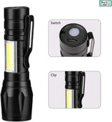 Lanterna Recarregável COB 2000LM 1200mAh