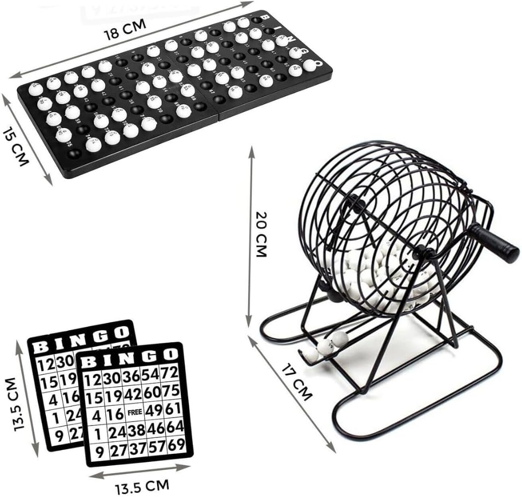 Jogo do Bingo com Máquina Distribuição de Bolas -  Olivo