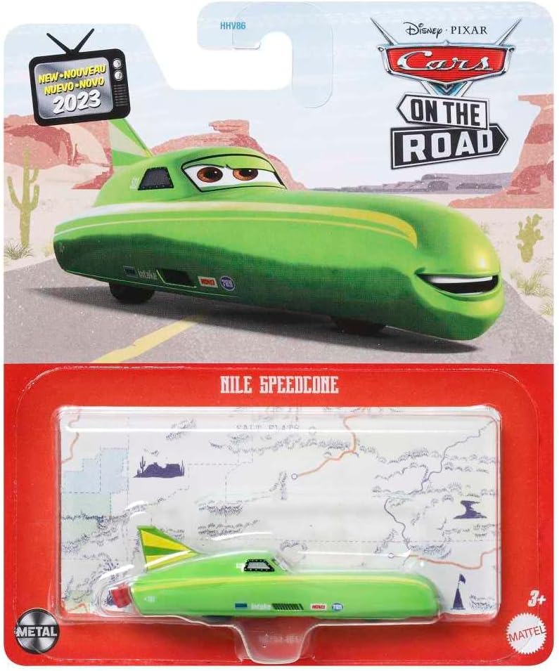 Disney / Pixar Cars – On The Road Nile Speedcone (Metal Diecast)