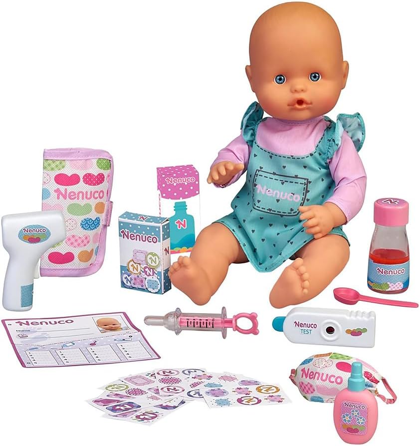 Nenuco – Boneco Bebé com Acessórios Médicos