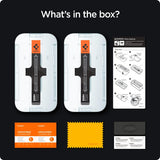 Spigen Glas.tR EZ Fit Filtro de Privacidade Protetor de Ecrã para iPhone 14 Pro (2 Unidades)