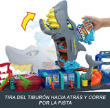 Hot Wheels City "Let's Race - a Correr!" Túnel de Lavagem com Tubarão (Mattel HTN82)
