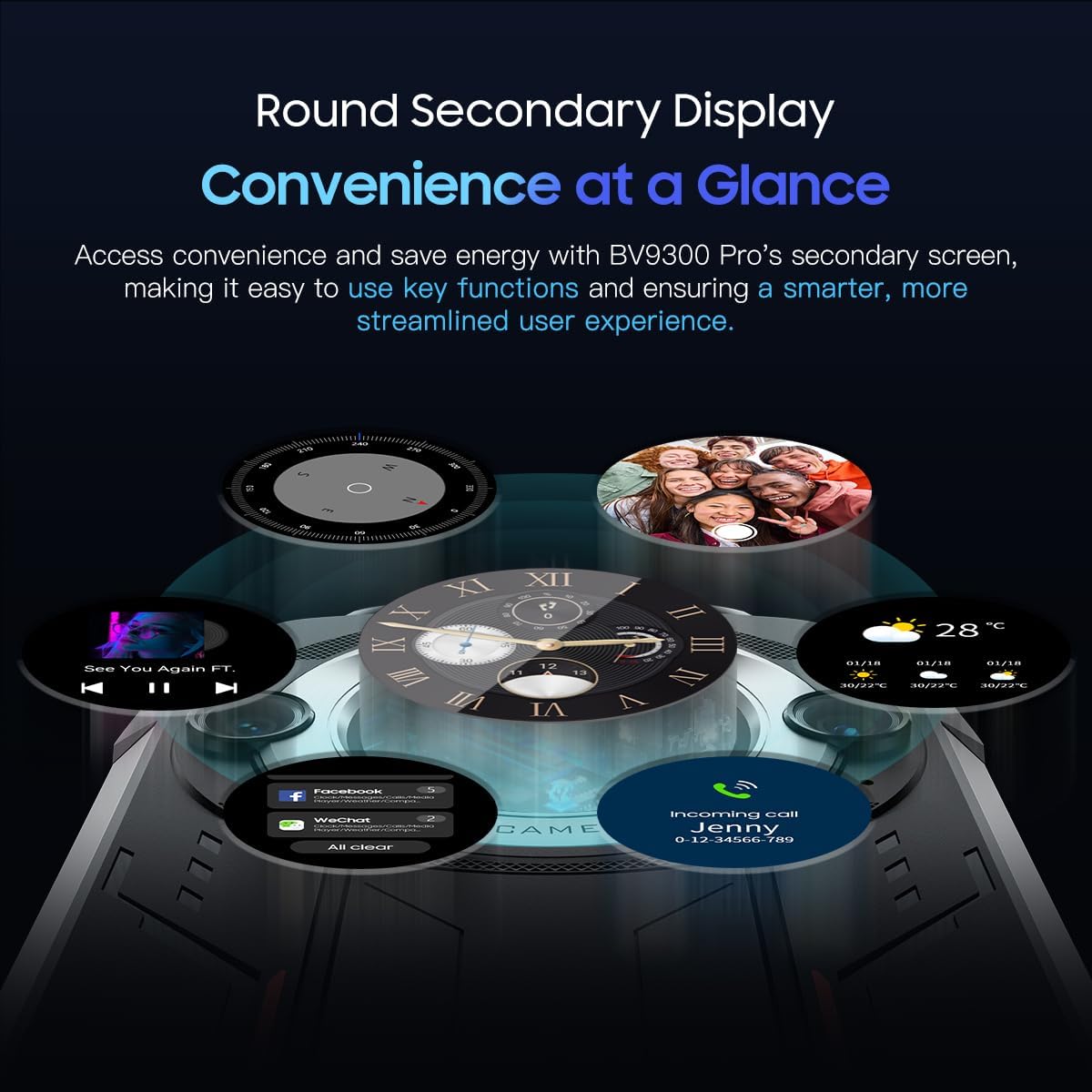 Smartphone BLACKVIEW Bv9300 Pro 6.7'' 24 Gb 256 Gb Laranja