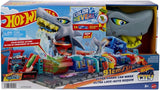 Hot Wheels City "Let's Race - a Correr!" Túnel de Lavagem com Tubarão (Mattel HTN82)
