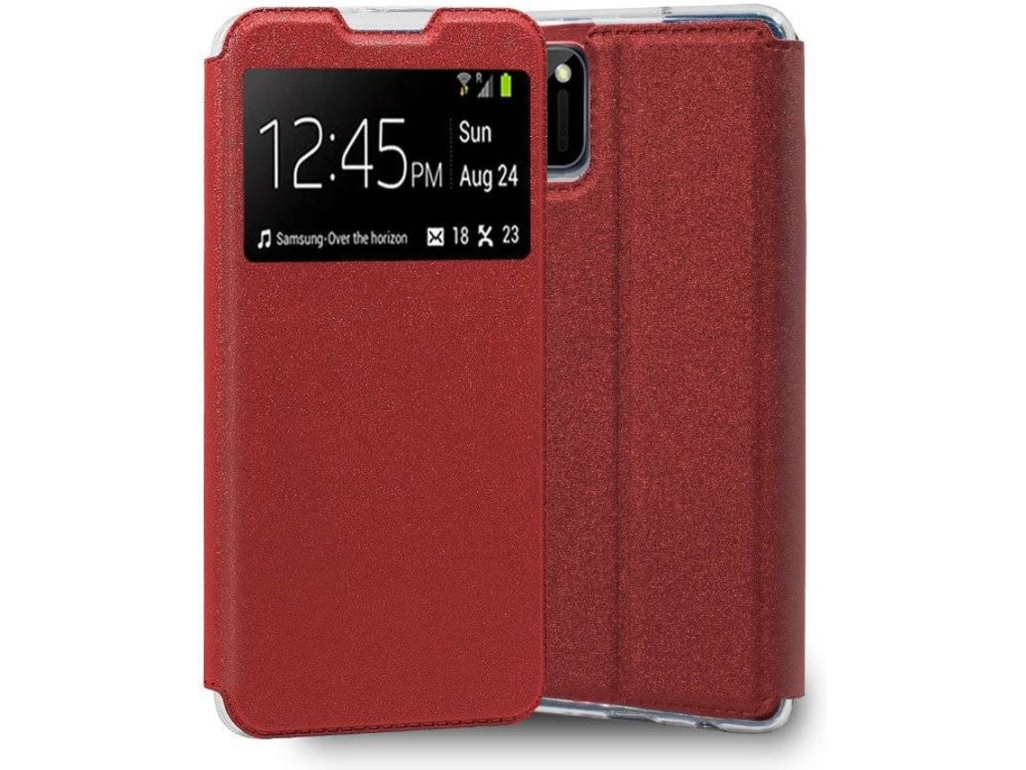Capa COOL S View com Janela em Vermelho para Realme C11