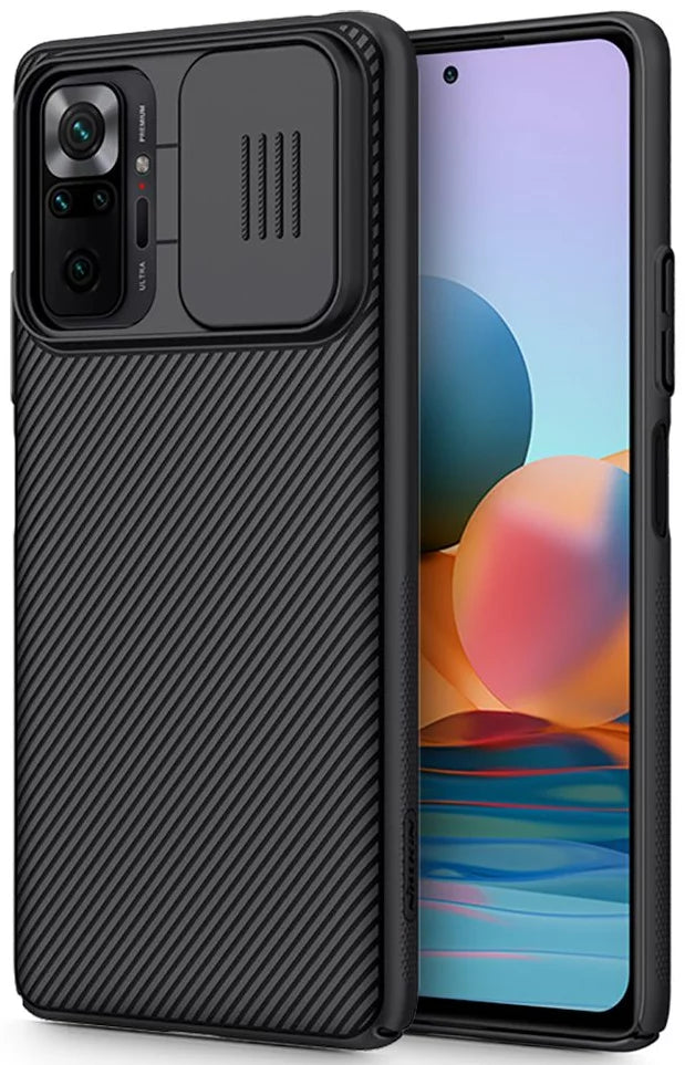 Capa Xiaomi Redmi Note 10 Pro NILLKIN Camshield - Preto