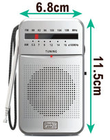 Rádio AM/FM Portátil