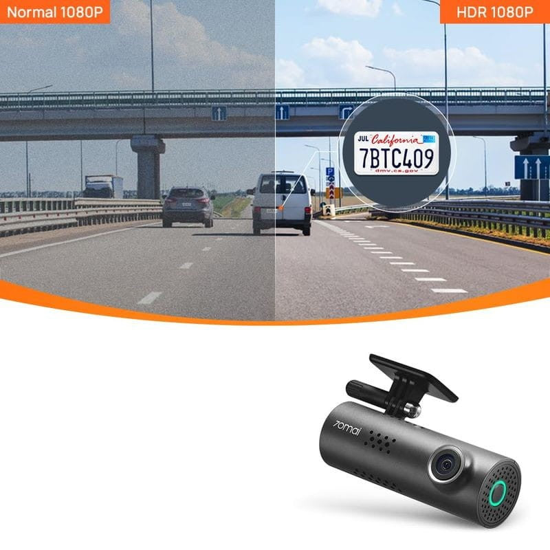 70mai Dash Cam 3 Preto - Câmera de carro