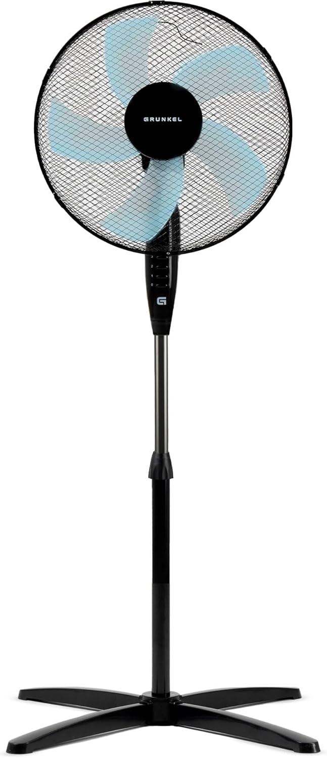 Ventoinha de Chão Grunkel FAN-165XNG - 3 Velocidades - 50 W Preto
