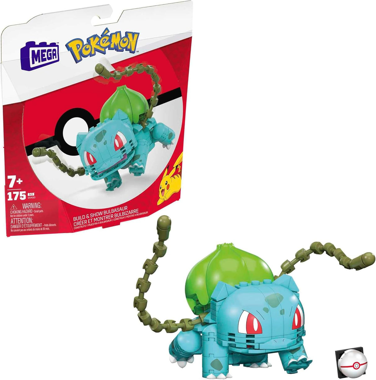 Mega Construx Pokémon – Bulbasaur (GVK83)