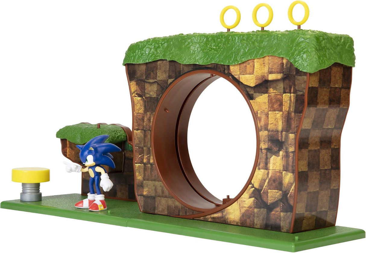 Sonic Playset Sonic - A Colina Verde