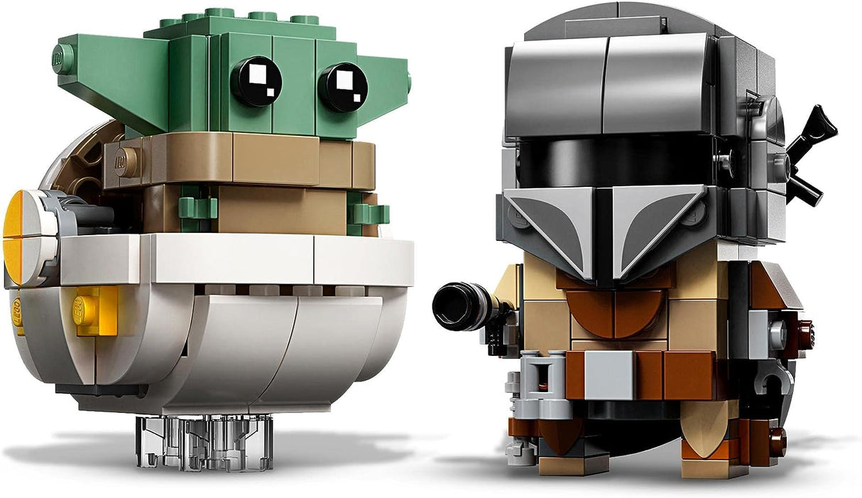 LEGO BrickHeads 75317 - Star Wars O Mandalorian e a Criança