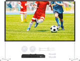 Tela de projetor dobrável com suporte de 120 polegadas 16:9 HD - Multi4you®