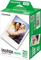 Película Fotográfica Fujifilm Instax Mini – Pack 20 Fotos (10×2 Packs)