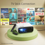 Projetor YOTON Y6  1080P nativo Bluetooth 12000 Lumens 4K