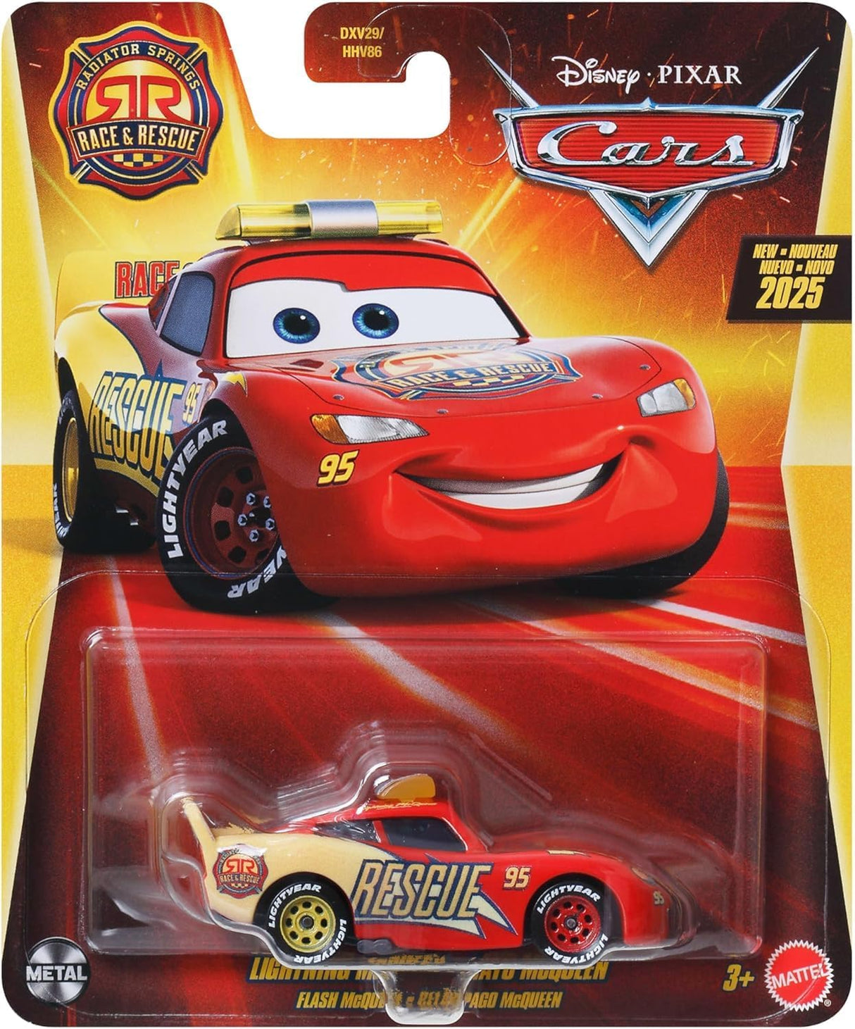Disney / Pixar Cars – Faísca McQueen Race & Rescue