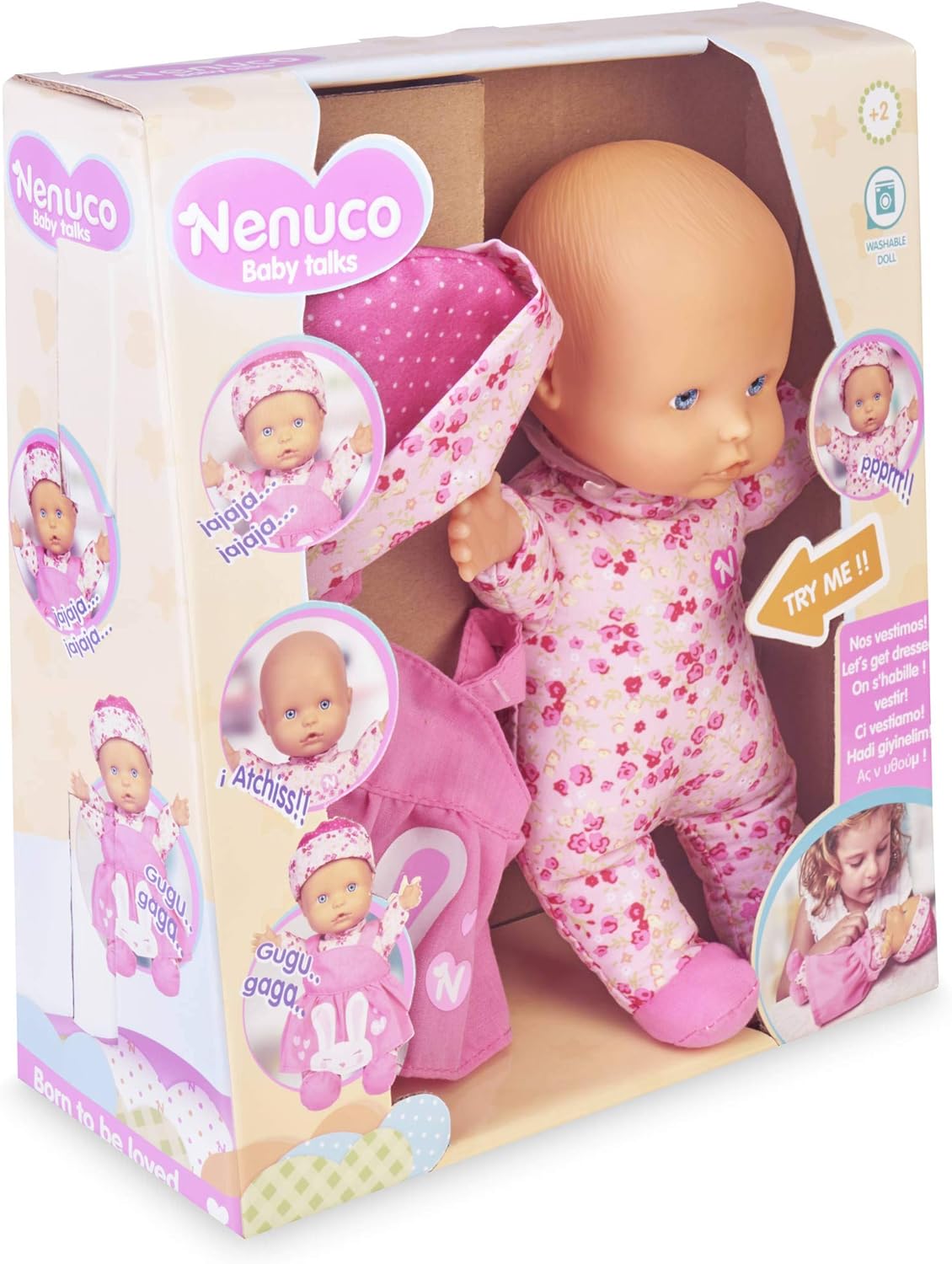 Nenuco Baby Talks: Veste a Roupinha