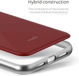 Moshi iGlaze – Capa Bumper para iPhone XR (Prata/Branco)