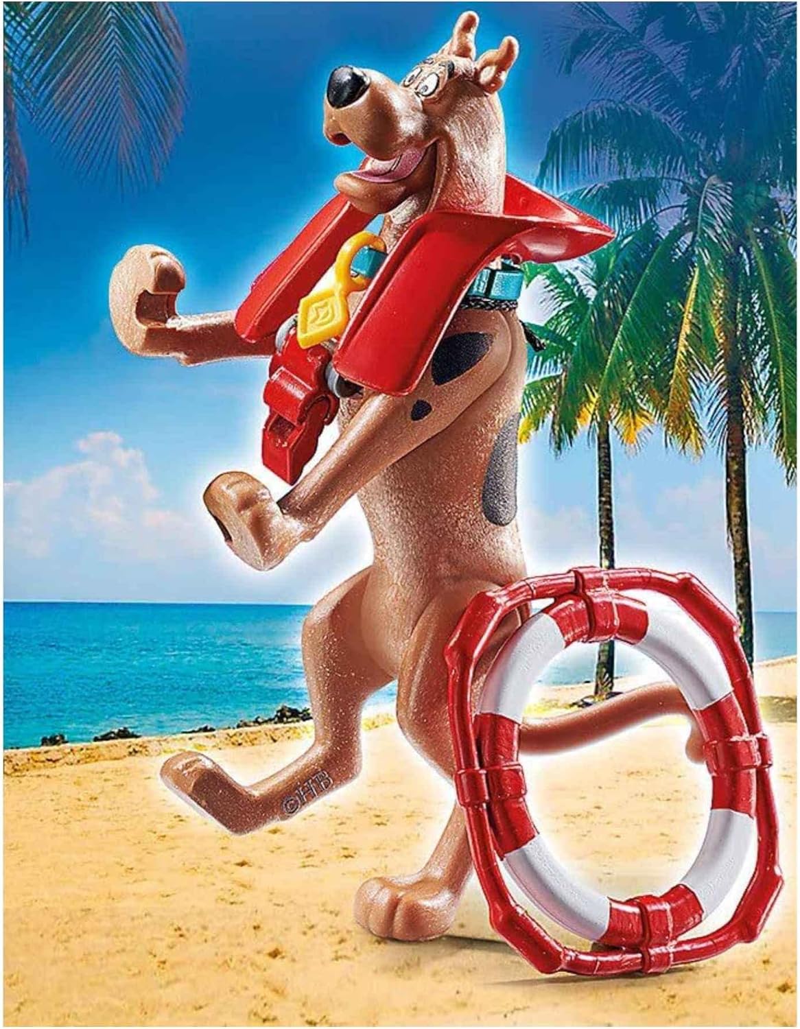 Playmobil – Scooby-Doo Lifeguard 70713 (15 Peças)