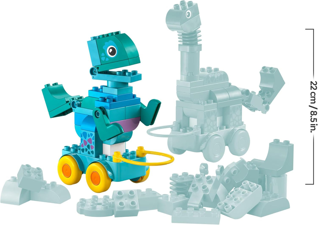 LEGO DUPLO – Dinossauros Sobre Rodas 3 em 1 10451