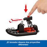 Jurassic World: O Renascer  “Escape da Ilha” com Veículo e Figuras (JGB55)