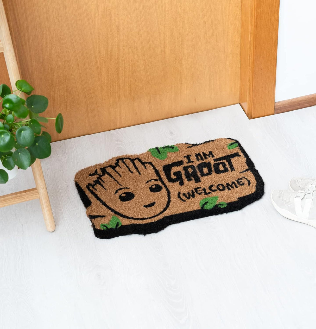 Tapete De Entrada Felpudo De Porta Marvel Groot