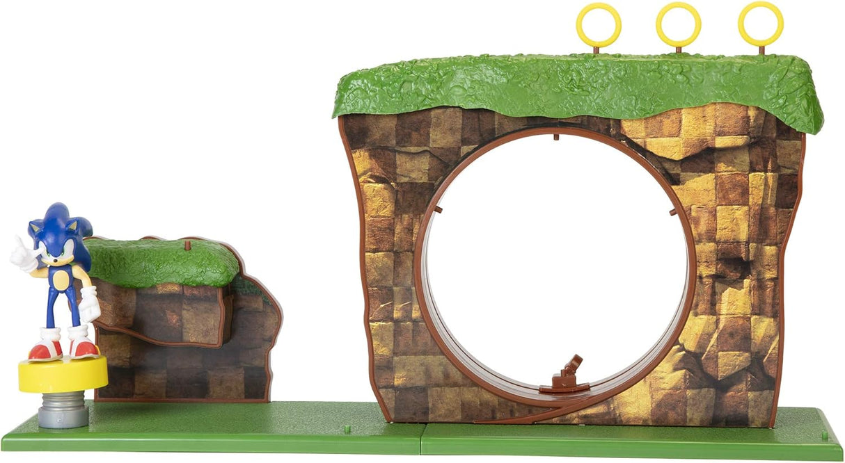 Sonic Playset Sonic - A Colina Verde